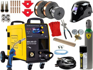 Spawarka Migomat Magnum Mig Tig Mma 200 A + Zestaw