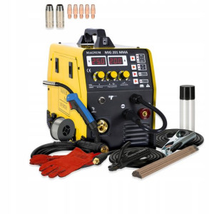 Spawarka Inwerter Magnum Mig Tig Mma 230v + Zestaw