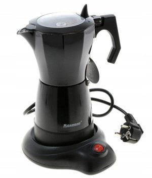 Kawiarka ELEKTRYCZNA 6F 300ml Ekspres Kawy ROSSNER