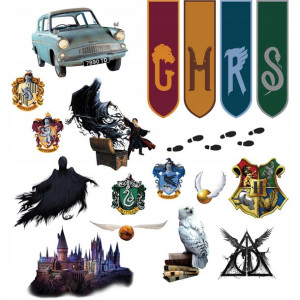 Naklejki Na Ściane Duże Harry Potter Z2