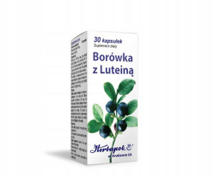 Suplement diety Herbapol BORÓWKA Z LUTEINĄ 30kaps