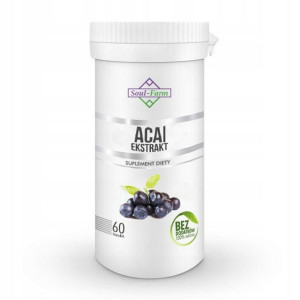 Extrakt z jagód ACAI kapsułki 60 szt. Soul-Farm