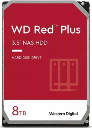 Dysk Hdd 3.5 Western Digital Red Plus Wd80efbx 8tb