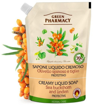 Mydło rokitnikowe w płynie naturalne Rokitnik - zapas Green Pharmacy 465ml