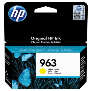HP oryginalny ink / tusz 3JA25AE, HP 963, yellow, 700s, 10.77ml,