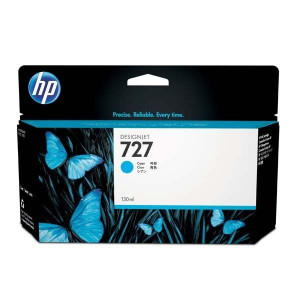 HP oryginalny ink / tusz B3P19A, HP 727, cyan, 130ml,