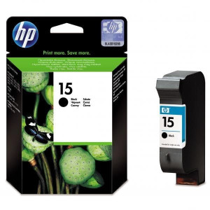 HP oryginalny ink / tusz C6615DE, HP 15, black, 500s, 25ml,
