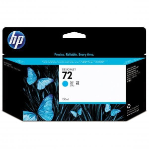 HP oryginalny ink / tusz C9371A, HP 72, cyan, 130ml,