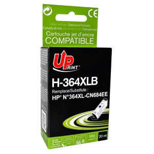 UPrint kompatybilny ink / tusz z CN684EE, HP 364XL, black, 20ml,  Pl