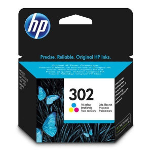 HP oryginalny ink / tusz F6U65AE, HP 302, color, 165/165/165s, 4ml,