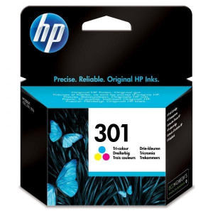 HP oryginalny ink / tusz CH562EE, HP 301, color, 165s,