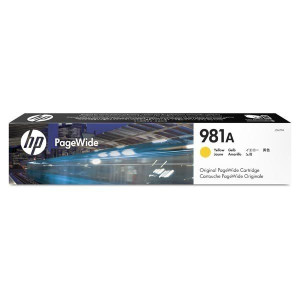 HP oryginalny ink / tusz J3M70A, HP 981A, yellow, 6000s, 70ml,