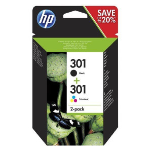 HP oryginalny ink / tusz N9J72AE, black/color, 190/165s