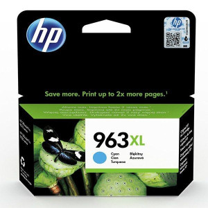 HP oryginalny ink / tusz 3JA27AE, HP 963XL, cyan, 1600s, 22.92ml,