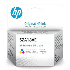 HP oryginalny głowica drukująca 6ZA18AE, Tri-color,