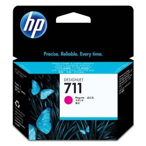 HP oryginalny ink / tusz CZ131A, HP 711, magenta, 29ml,
