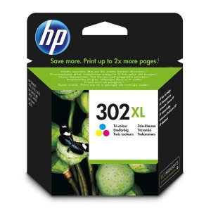 HP oryginalny zestaw tuszy F6U67AE, HP 302XL, color, 330s, 8ml,