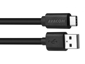 Avacom USB kabel (2.0), USB A M - 1m, czarny