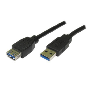 Logo Przedłużacz USB (3.0), USB A M - USB A F, 1.8m, czarna, blistr