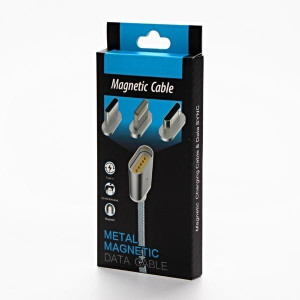 Kabel USB z zestawem końcówek (2.0), USB A M - 1m,