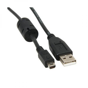 USB kabel (2.0), USB A M - 14-pin M, 267181.8m, czarny, FUJI