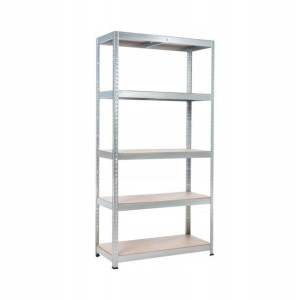Regał magazynowy metalowy Metalkas 180 x 90 x 40 cm max 100 kg na półkę