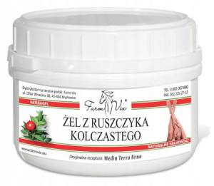 Żel na żylaki z ruszczyka kolczastego Farm-Vix 350