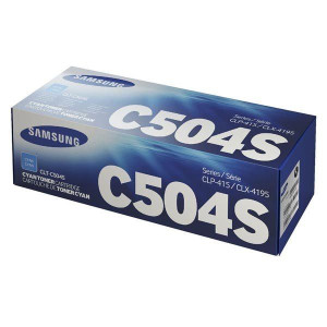 HP oryginalny toner SU025A, CLT-C504S, cyan, 1800s, C504S, Samsung CLP-415