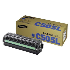 HP oryginalny toner SU035A, CLT-C505L, cyan, 3500s, C505L, high capacity,