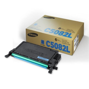 HP oryginalny toner SU055A, CLT-C5082L, cyan, 4000s, C5082L, high capacity