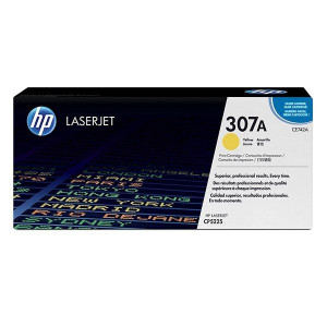 HP oryginalny toner CE742A, yellow, 7300s, HP 307A,