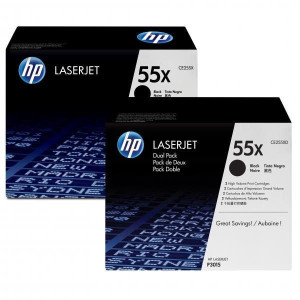 HP oryginalny toner CE255XD, black, 12500s, HP 55X,