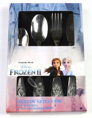 Sztućce Frozen Bajka Dla Dziecka Disney Zestaw