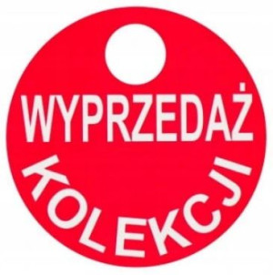 Etykieta Tabliczka Wyprzedaż Kolekcji Zawieszka