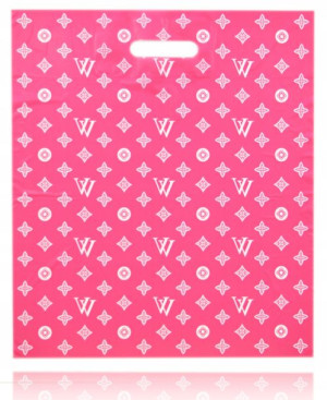 Reklamówki Foliowe Vv Różowe Torby 30x40cm 50szt