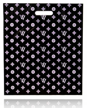 Reklamówki Foliowe Vv Czarne Torby 30x40cm 50szt