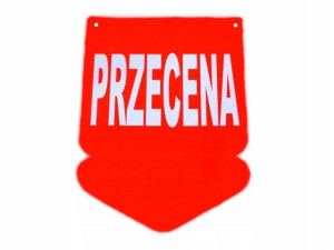 Tablica Etykieta Strzałka Przecena Do Sklepu