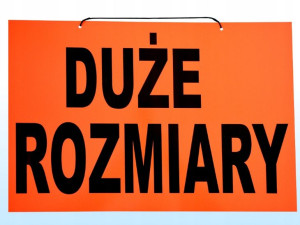 Tablica Tabliczka Duże Rozmiary 35 X 50 Laminowana