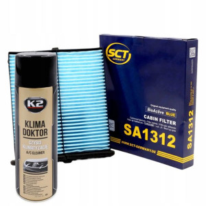 Filtr Kabinowy SCT SA1312 + Klima Doktor K2 500ml