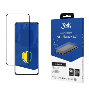 Szkło 3mk HardGlass Max Do Xiaomi 12/12X Black