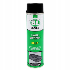 Lakier Akrylowy Rally Czarny Połysk Boll 500ml