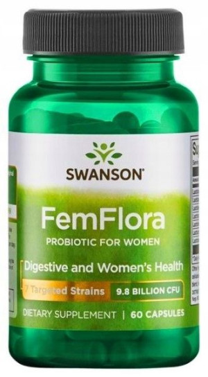 Swanson Femflora 60kaps. Probiotyk dla Kobiet