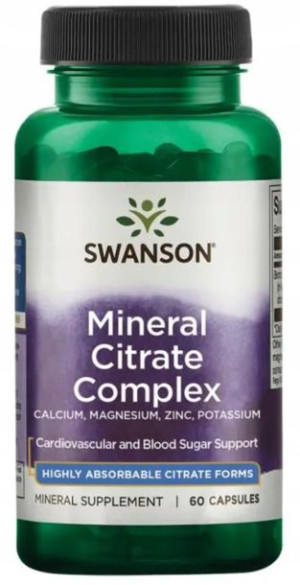 Swanson Cytryniany - Multi Mineral Citrate Complex