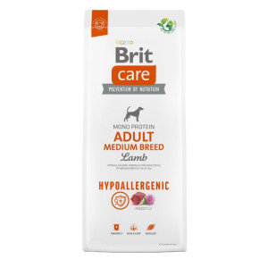 Brit Care Dog Hypoallergenic Adult Medium Breed Lamb 3kg
