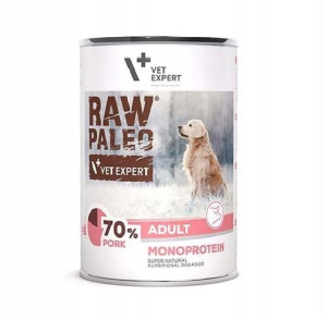 RAW PALEO VET RP ADULT Pork puszka 400g