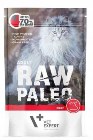 Raw Paleo Vet Rp Kot Adult Beef 100g
