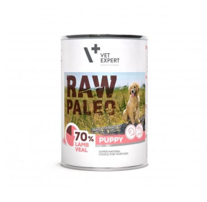 RAW PALEO VET RP PUPPY Lamb & Veal puszka 400g