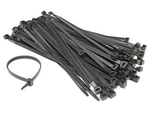 Opaska zaciskowa czarna trytka OPZ7.6*550/UV 100szt/opak.