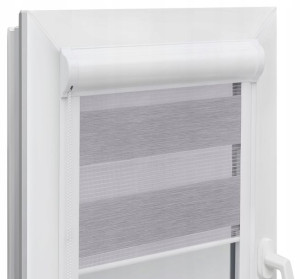 Roleta Dzień Noc W Kasecie Alu + Prowadnice 75x210