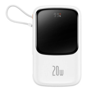 Powerbank Baseus Qpow Pro Z Kablem Lightning, Usb-c, Usb, 10000mah,